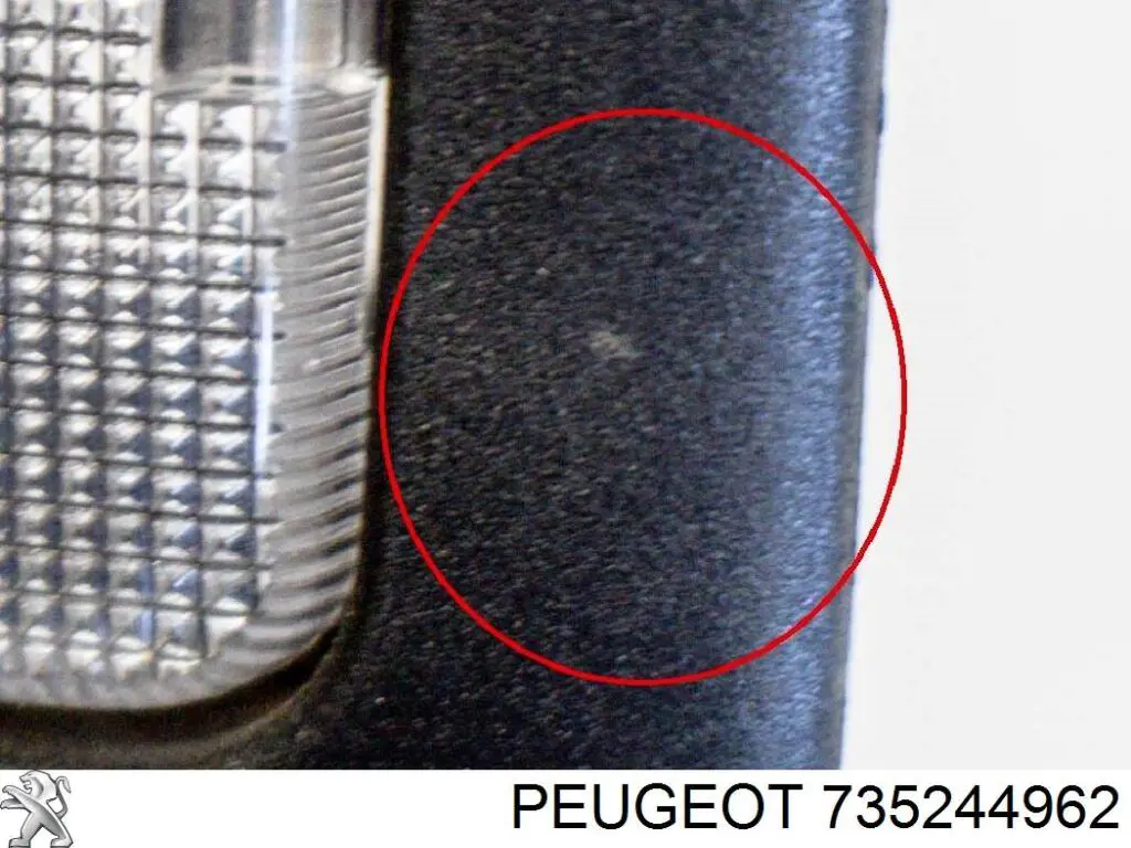 Quebra-luz de iluminação de salão (de cabina) 735244962 Peugeot/Citroen