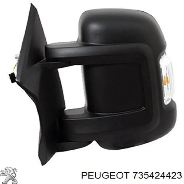Espelho de retrovisão esquerdo Peugeot/Citroen 735424423 preço, a partir de 138,15 USD
