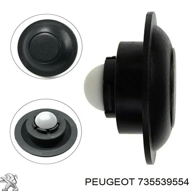 Compre T493875 STC Botão de bloqueio de portas