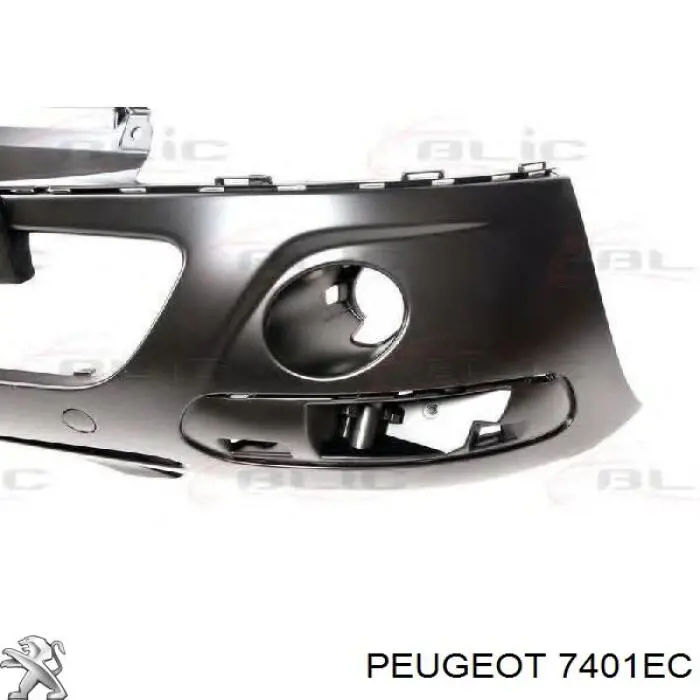7401EC Peugeot/Citroen Pára-choque dianteiro