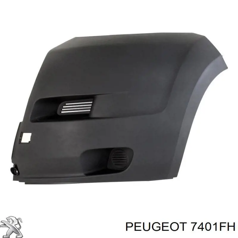 Compre 7401FH Peugeot/Citroen Pára-choque dianteiro, parte esquerda