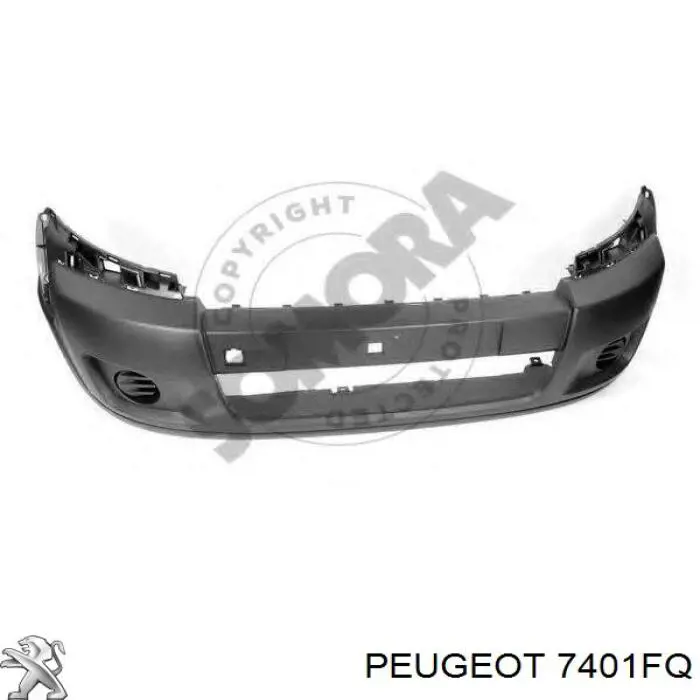 Pára-choque dianteiro Peugeot/Citroen 7401FQ preço, a partir de 238,31 USD