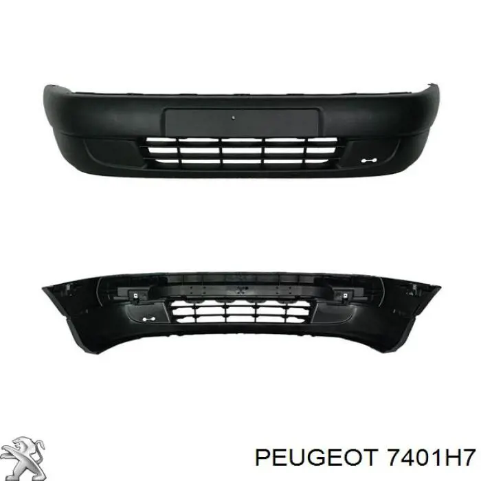 Pára-choque dianteiro Peugeot/Citroen 7401H7 preço, a partir de 137,55 USD
