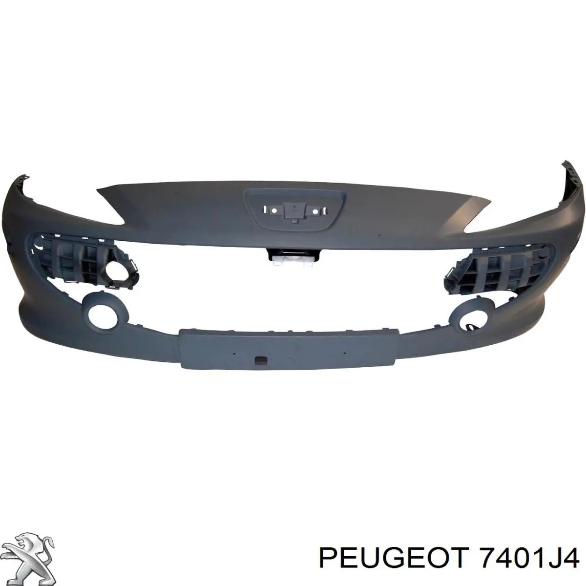 7401J4 Peugeot/Citroen Pára-choque dianteiro