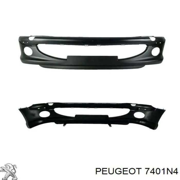 Pára-choque dianteiro Peugeot/Citroen 7401N4 preço, a partir de 98,80 USD