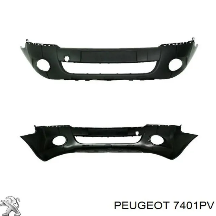 Pára-choque dianteiro Peugeot/Citroen 7401PV preço, a partir de 157,76 USD