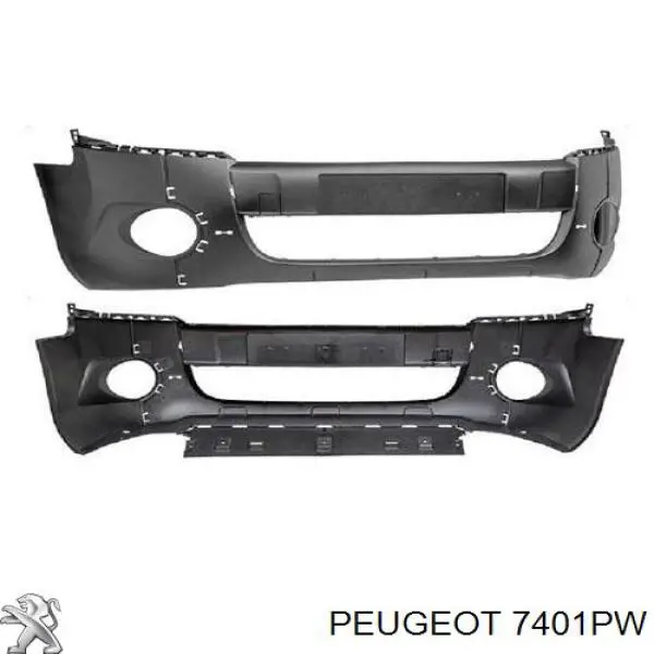Pára-choque dianteiro Peugeot/Citroen 7401PW preço, a partir de 108,96 USD