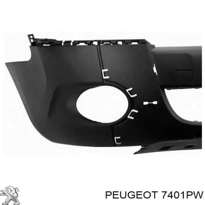 Compre 2352071 Polcar Pára-choque dianteiro