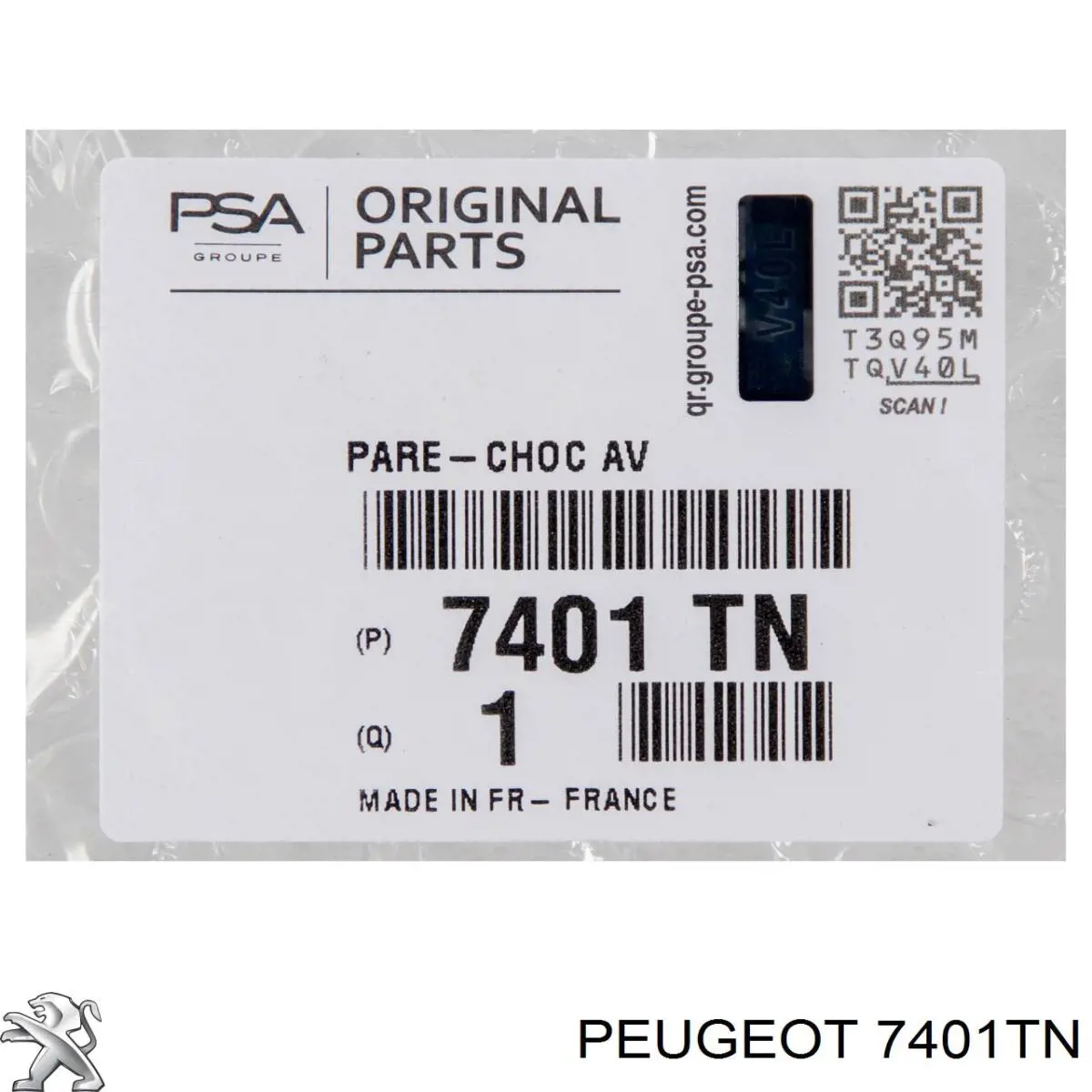 Pára-choque dianteiro Peugeot/Citroen 7401TN preço, a partir de 164,16 USD