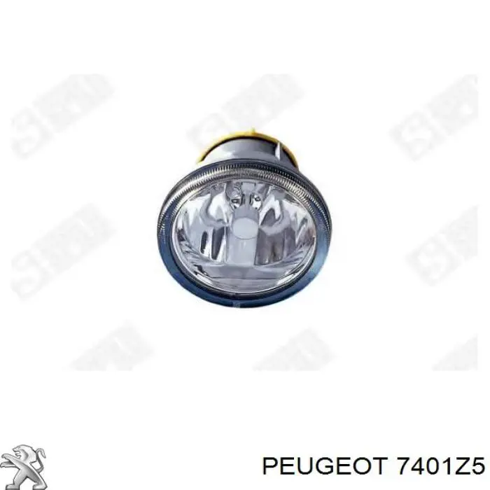 Compre 7401Z5 Peugeot/Citroen Pára-choque dianteiro