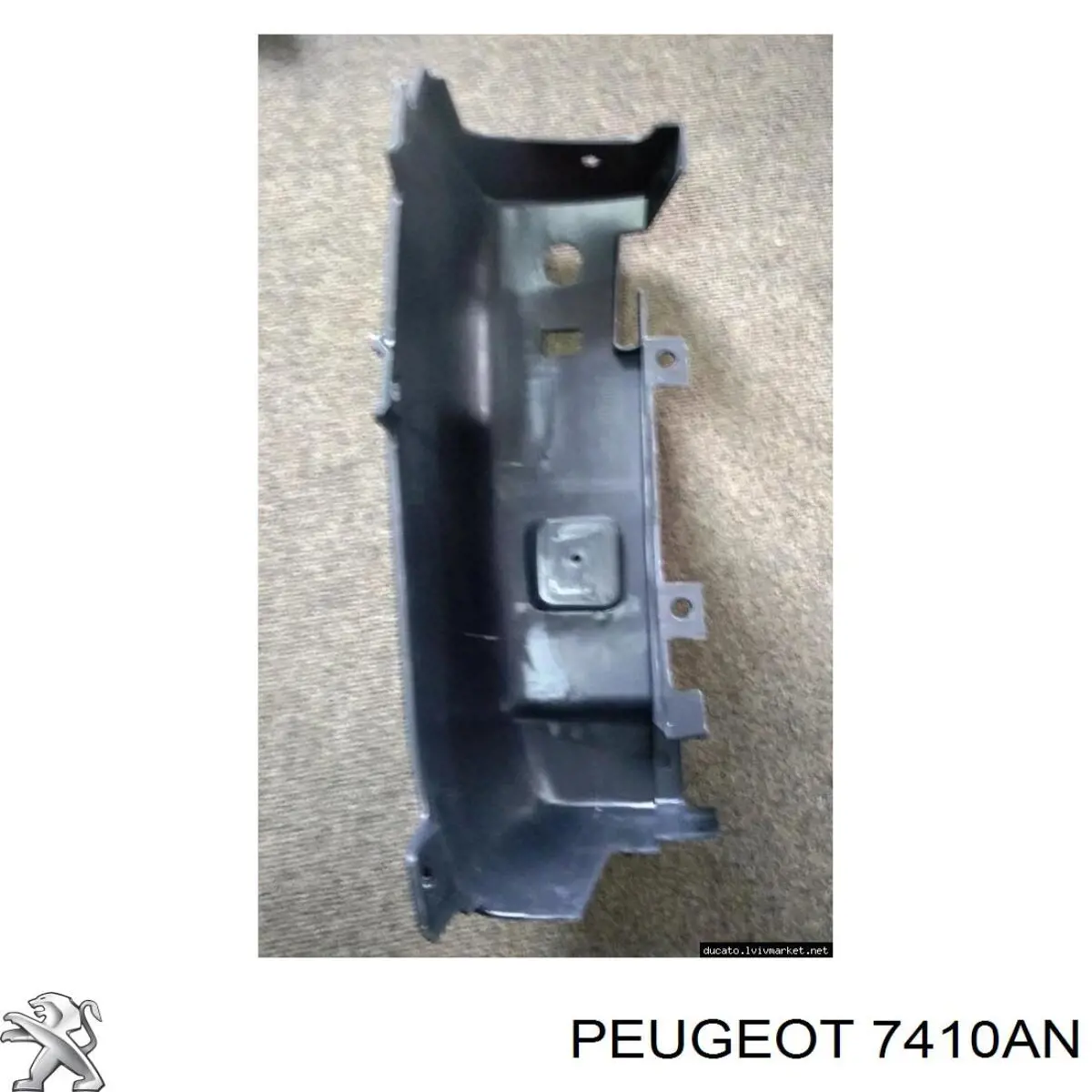 Pára-choque traseiro, parte direita Peugeot/Citroen 7410AN preço, a partir de 46,93 USD