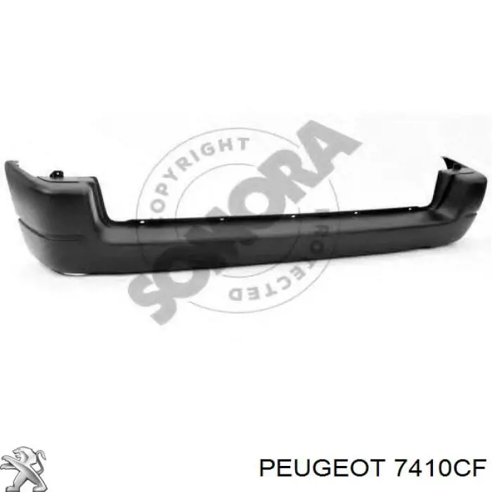 Pára-choque traseiro Peugeot/Citroen 7410CF preço, a partir de 136,56 USD