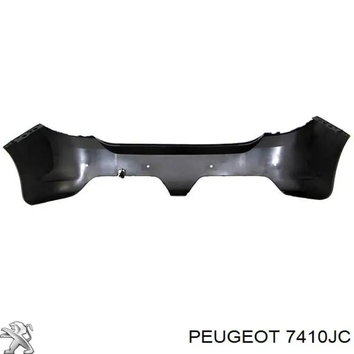 9682805377 Peugeot/Citroen Pára-choque traseiro