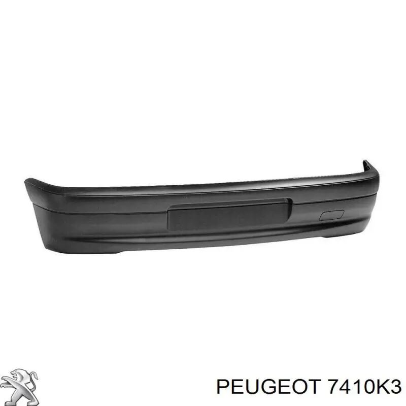 Compre 9625854477 Peugeot/Citroen Pára-choque traseiro