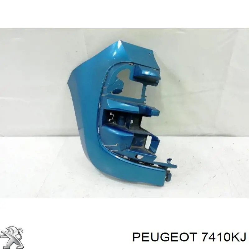 7410KJ Peugeot/Citroen Pára-choque traseiro, parte esquerda