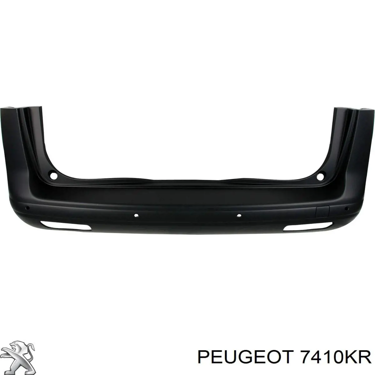 7410KR Peugeot/Citroen Pára-choque traseiro