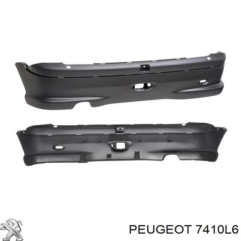 Pára-choque traseiro Peugeot/Citroen 7410L6 preço, a partir de 142,37 USD