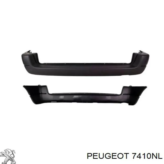 Pára-choque traseiro Peugeot/Citroen 7410NL preço, a partir de 374,20 USD