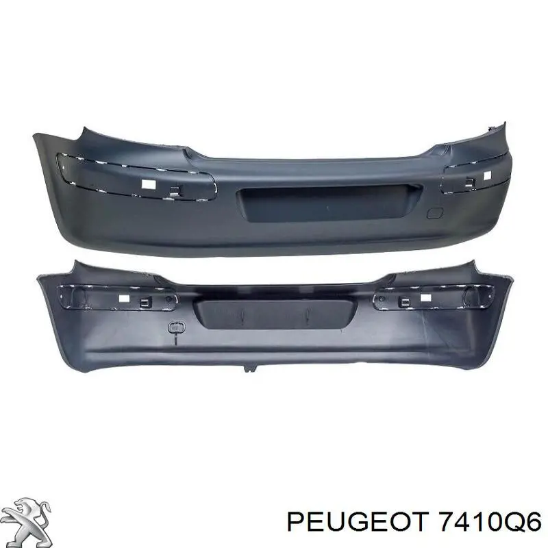 Pára-choque traseiro Peugeot/Citroen 7410Q6 preço, a partir de 175,70 USD