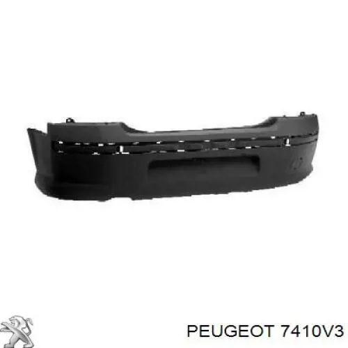 Compre 7410V3 Peugeot/Citroen Pára-choque traseiro