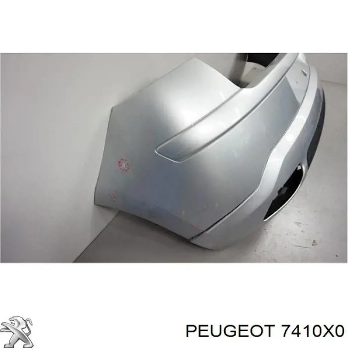 7410X0 Peugeot/Citroen Pára-choque traseiro