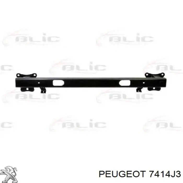  Reforçador do pára-choque dianteiro Peugeot 406 coupé (8C) (1997 - 2004) 