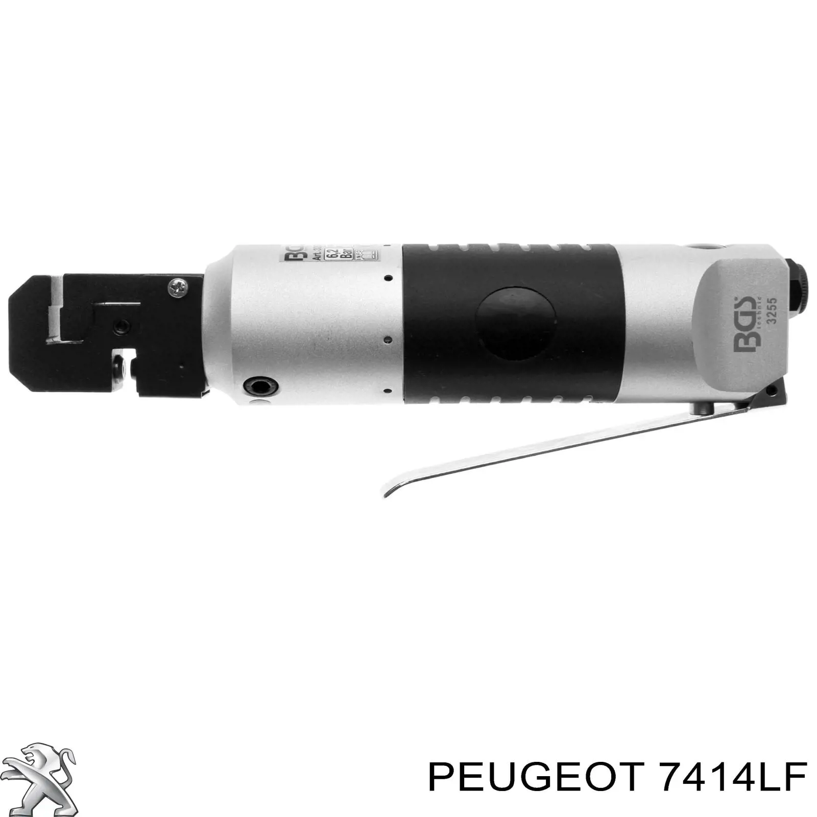 Compre 7414LF Peugeot/Citroen Tampão dianteira do pára-choque do gancho de reboque