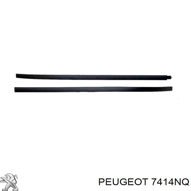 Compre 7414NQ Peugeot/Citroen Spoiler do pára-choque dianteiro
