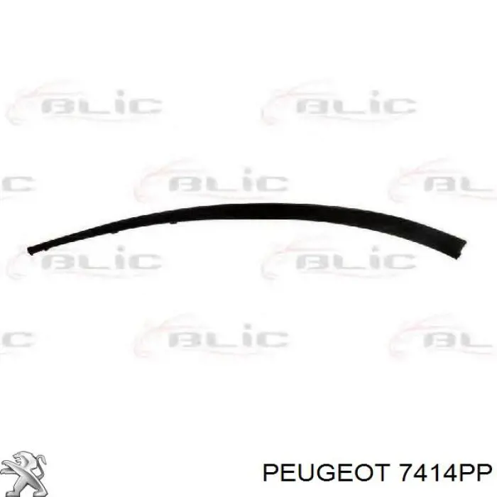 Spoiler do pára-choque dianteiro Peugeot/Citroen 7414PP preço, a partir de 60,35 USD