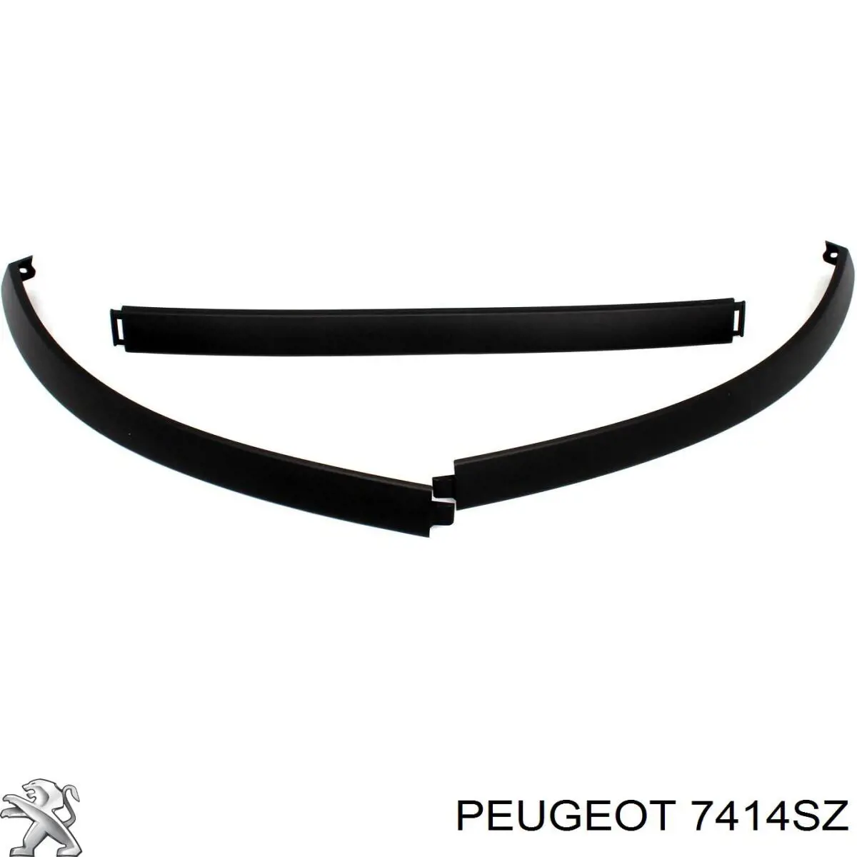 Spoiler do pára-choque dianteiro Peugeot/Citroen 7414SZ preço, a partir de 71,99 USD