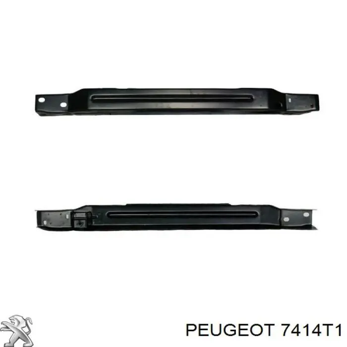 7414T1 Peugeot/Citroen Reforçador do pára-choque dianteiro