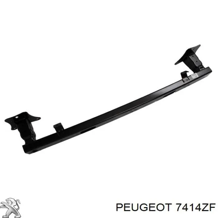 7414ZF Peugeot/Citroen Reforçador do pára-choque traseiro