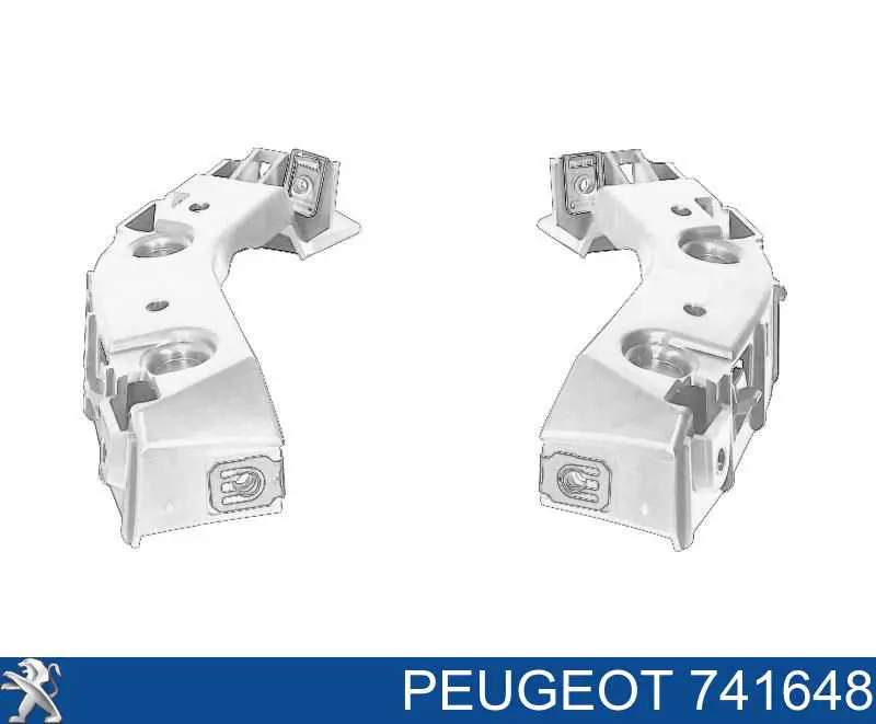 Kit de suportes/ fixações do para-choque dianteiro Peugeot/Citroen 741648 preço, a partir de 31,37 USD