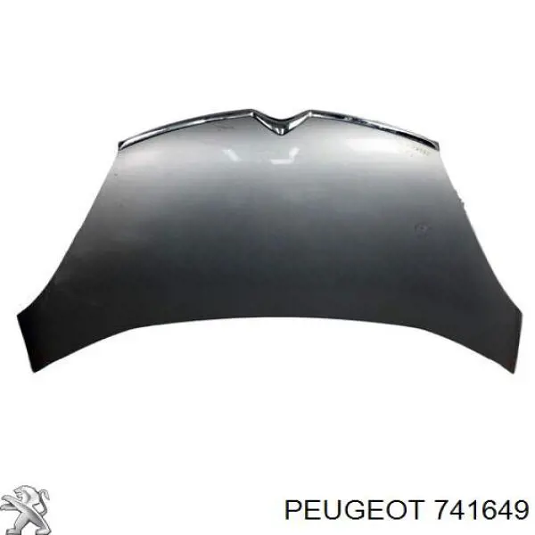 741649 Peugeot/Citroen Consola de fixação das luzes de nevoeiro esquerdas + direitas