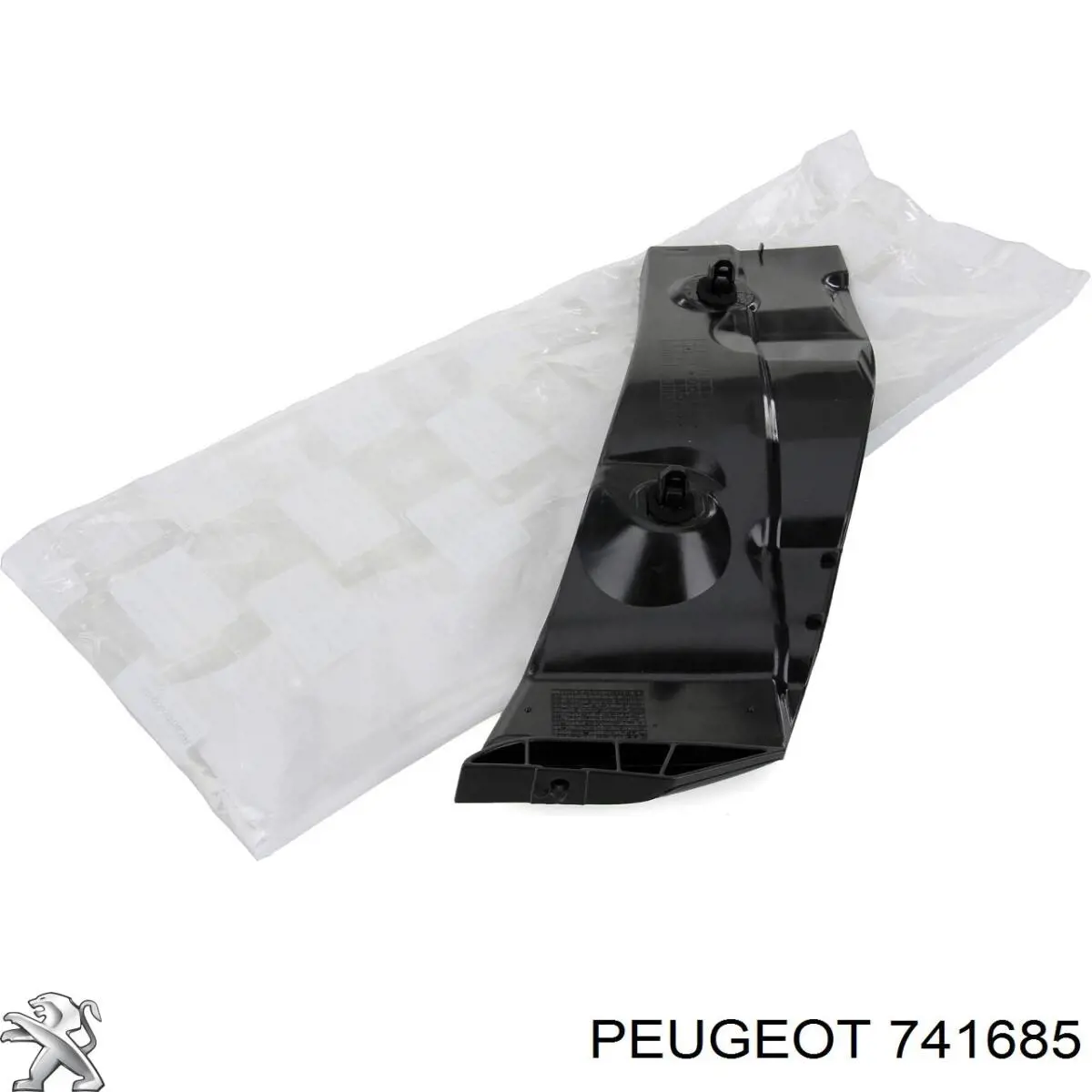 Compre 741685 Peugeot/Citroen Consola esquerda do pára-choque traseiro