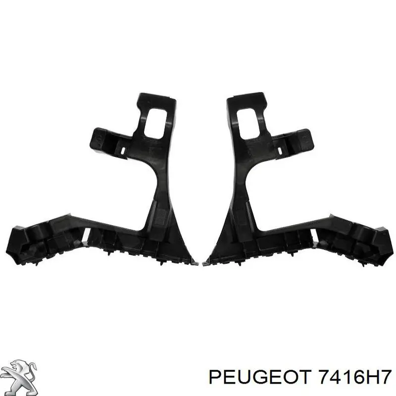 Kit de suportes/ fixações do para-choque traseiro Peugeot/Citroen 7416H7 preço, a partir de 78,76 USD