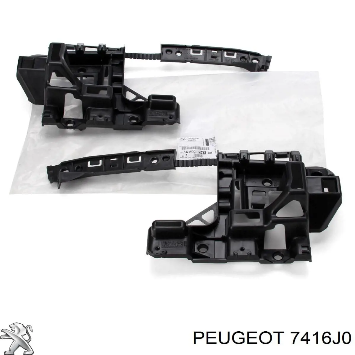 Kit de suportes/ fixações do para-choque traseiro Polcar 2352967