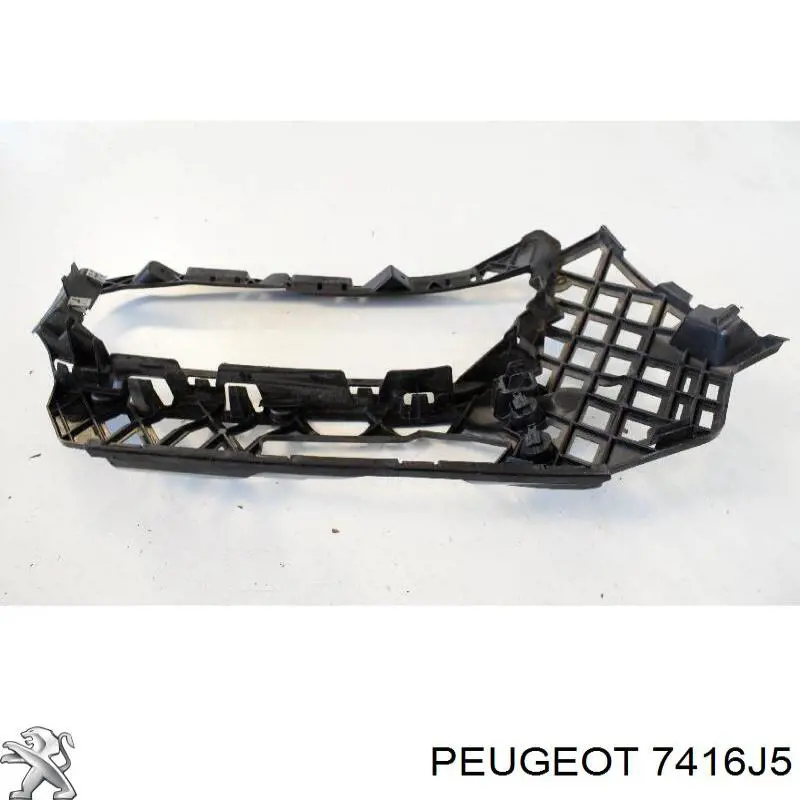 7416J5 Peugeot/Citroen Reforçador do pára-choque dianteiro