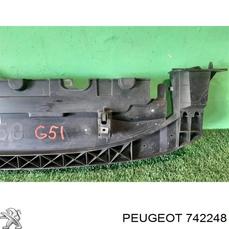 Absorvedor (enchido) do pára-choque dianteiro Peugeot/Citroen 742248 preço, a partir de 83,59 USD