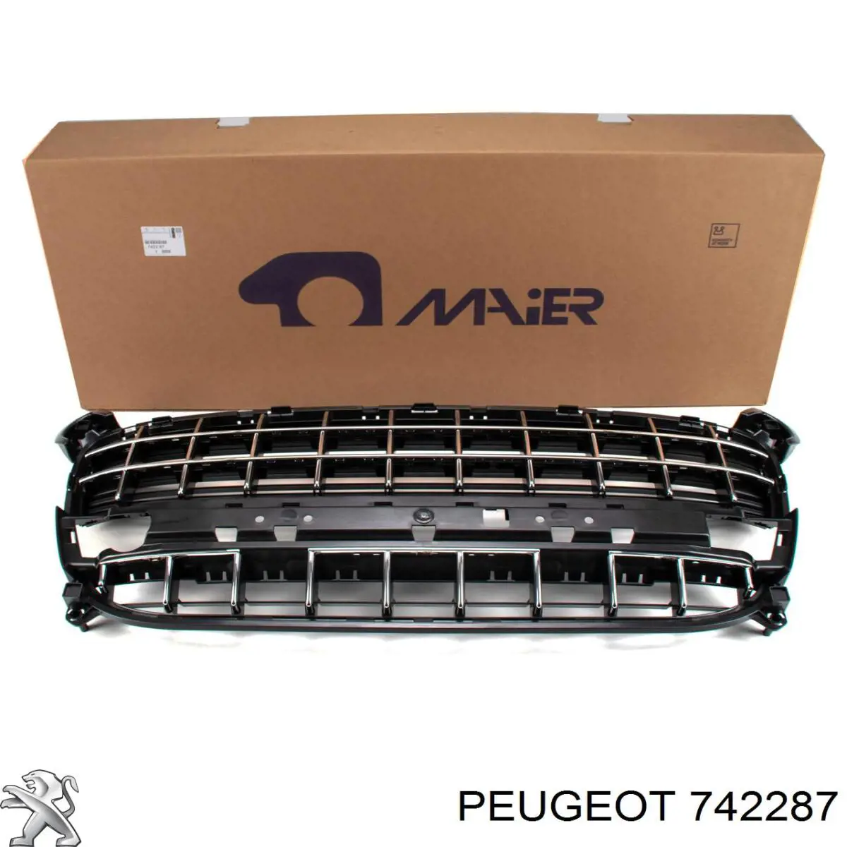 742287 Peugeot/Citroen Grelha do radiador