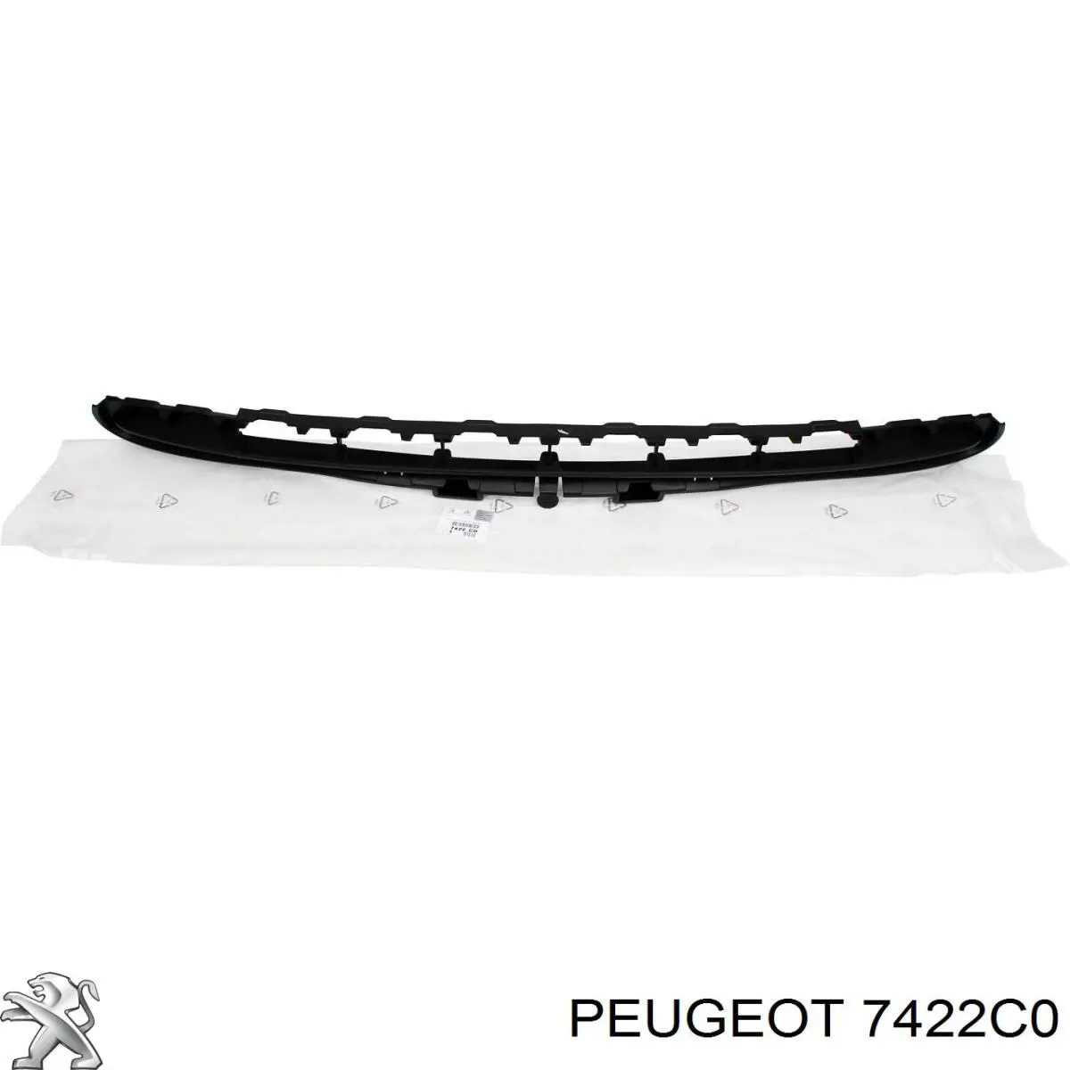 Grelha superior do pára-choque dianteiro Peugeot/Citroen 7422C0 preço, a partir de 70,31 USD