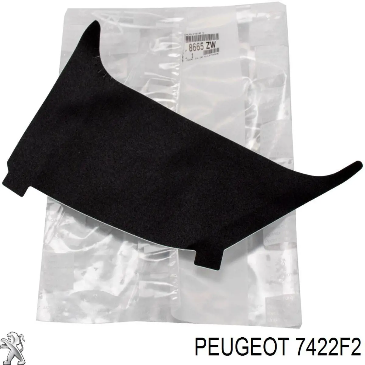 Spoiler do pára-choque dianteiro Peugeot/Citroen 7422F2 preço, a partir de 47,05 USD
