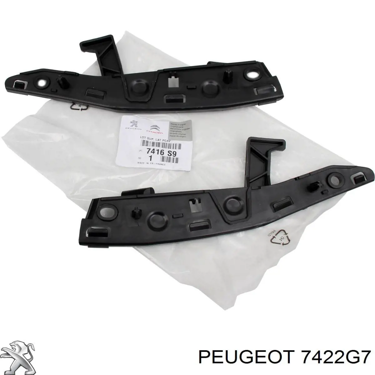 Absorvedor (enchido) do pára-choque dianteiro Peugeot/Citroen 7422G7 preço, a partir de 67,36 USD