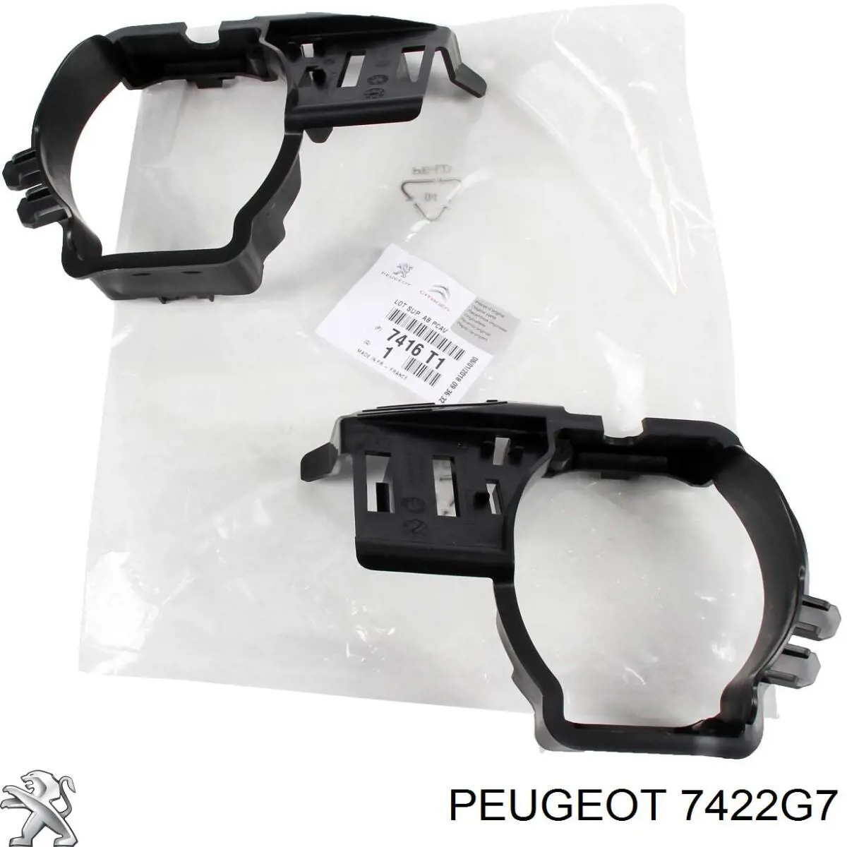 Compre 7422G7 Peugeot/Citroen Absorvedor (enchido) do pára-choque dianteiro