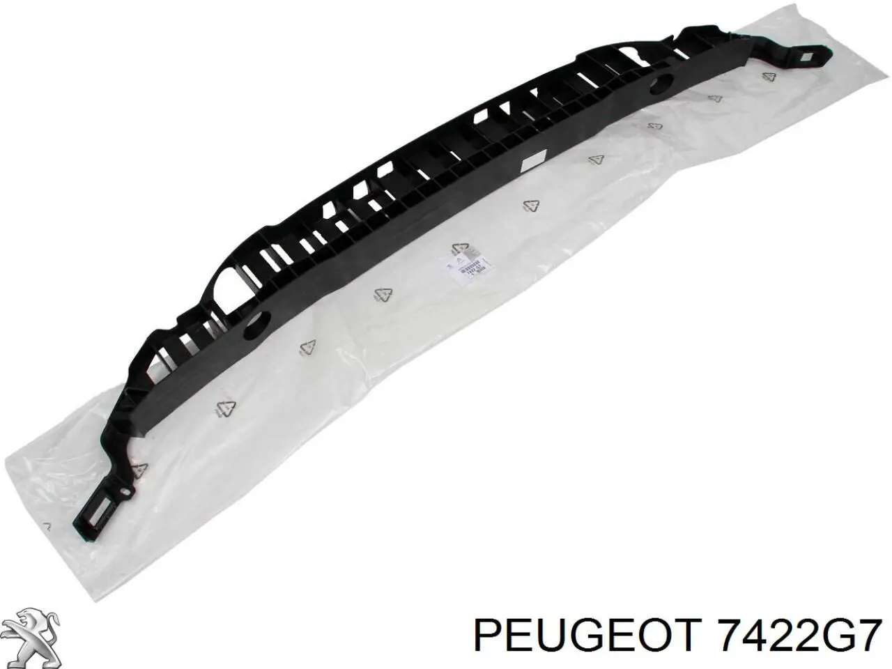 7422G7 Peugeot/Citroen Absorvedor (enchido) do pára-choque dianteiro
