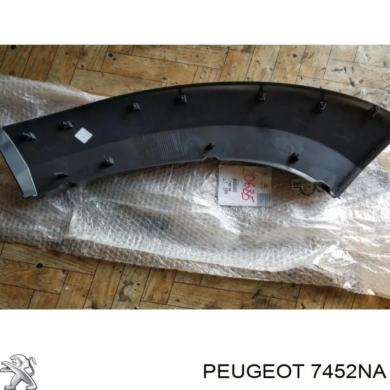 Placa sobreposta direita do pára-choque dianteiro Peugeot/Citroen 7452NA preço, a partir de 37,41 USD