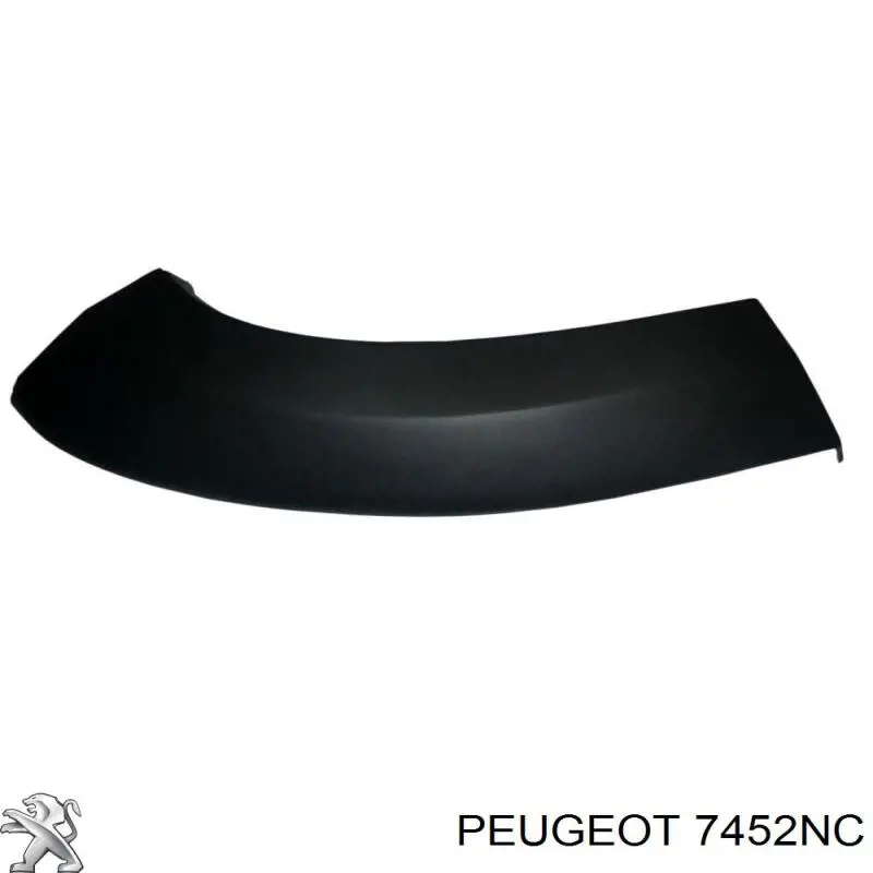 Placa sobreposta esquerda do pára-choque dianteiro Peugeot/Citroen 00007452NC preço, a partir de 29,00 USD