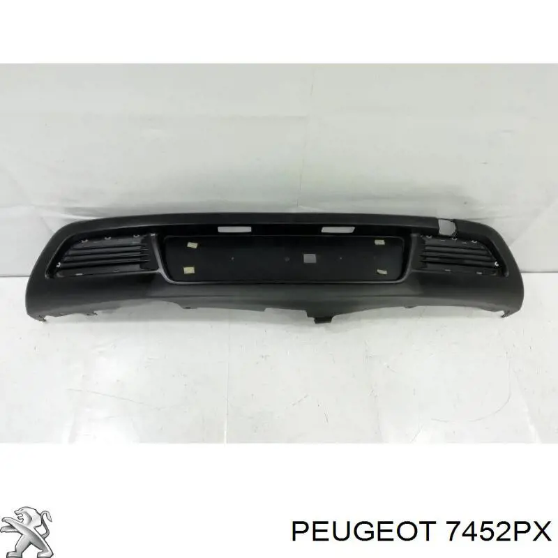 Placa sobreposta central do pára-choque traseiro Peugeot/Citroen 7452PX preço, a partir de 113,40 USD