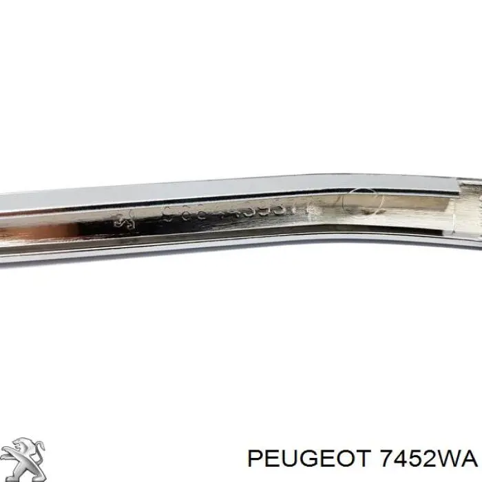 Compre 7452WA Peugeot/Citroen Moldura do pára-choque traseiro