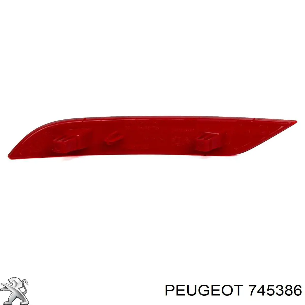 Retrorrefletor (refletor) do pára-choque traseiro esquerdo Peugeot/Citroen 745386 preço, a partir de 70,65 USD